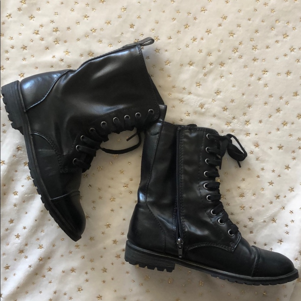 LaceUp Ankle Boots